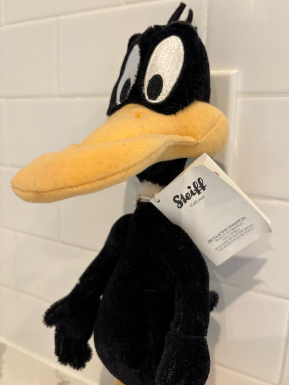 Steiff Animal Looney Tunes Daffy Duck - Picture 2 of 7